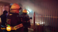 10 مصابين بينهم أطفال بحريق منـزل في مركز البلاد